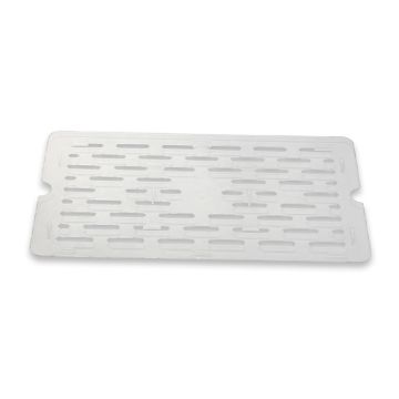 Polycarbonate Drain Plates - Clear, 1/1 Size C11DPP