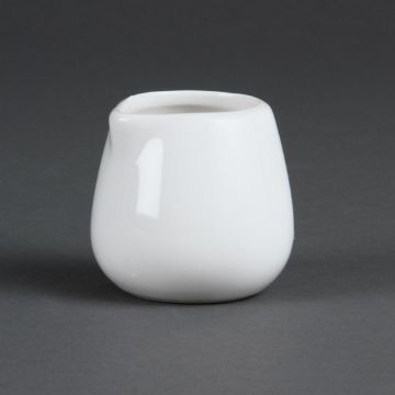 Olympia (Pack of 12) Whiteware Cream and Milk Jugs 228ml C205