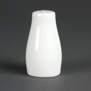Olympia (Pack of 12) Whiteware Pepper Shakers 90mm C214