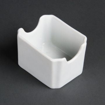 Olympia (Pack of 6) Whiteware Sachet Holders C346