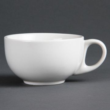 Olympia (Pack of 12) Whiteware Cappuccino Cups 284ml CB462