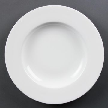 Olympia (Pack of 4) Whiteware Pasta Plates 310mm CB485