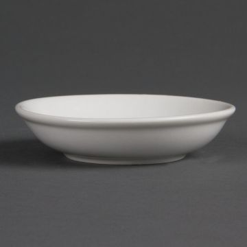 Olympia (Pack of 12) Whiteware Soy Dishes 100mm CB494
