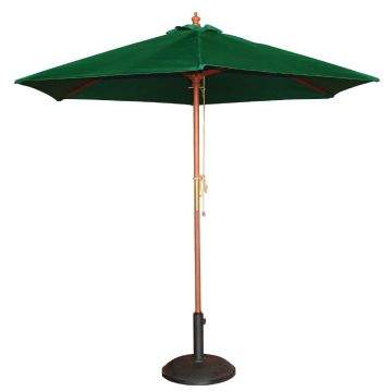 Bolero Round Outdoor Umbrella 3m Diameter Green