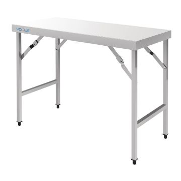 Vogue Stainless Steel Folding Table 1800mm CB906