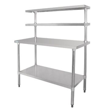 Vogue Stainless Steel Prep Station 1200x600mm CC359