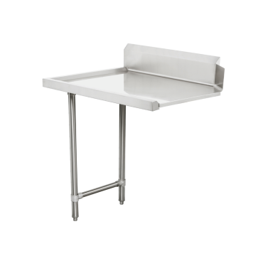 Modular Systems Stainless steel Clean Dish Table with Splashback CDT-900R