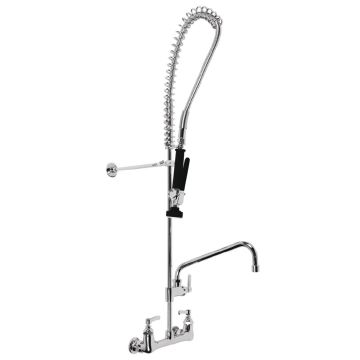 3Monkeez Wall Mounted Pre Rinse Spray Tap 12" Pot Filler Faucet Blk T-3M53473-B