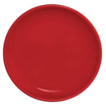 Olympia (Pack of 12) Cafe Coupe Plate 200mm Red CG352
