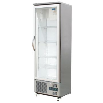 Polar Single Hinged Door Upright Back Bar Cooler CK479-A