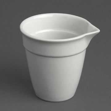 Olympia (Pack of 12) Bistro Milk Jug White 100ml CL115