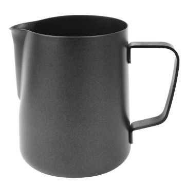 Olympia Black Non-Stick Milk Frothing Jug 340ml CM606