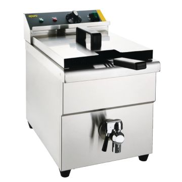 Apuro Single Tank Single Basket Induction Fryer 7.5Ltr