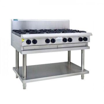 LUUS Professional 8 Burner Cooktop CS-8B LPG