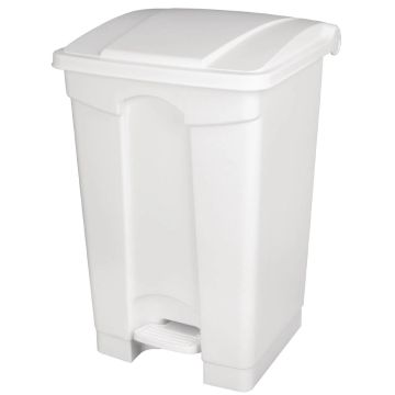 Jantex Kitchen Pedal Bin White 45Ltr DC709