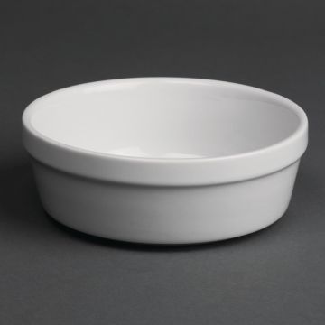 Olympia Whiteware Round Pie Dishes 119mm (Pack of 6) DK808