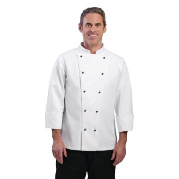 Whites Chicago Chef Jacket Long Sleeve White XXL DL710-XXL