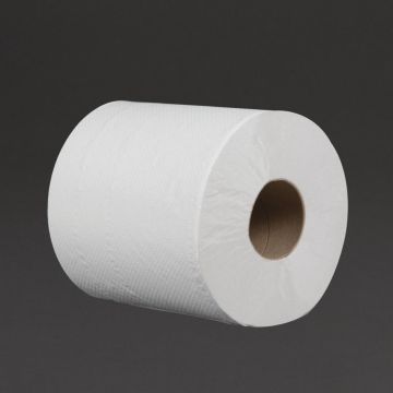 Jantex Centrefeed White Roll Paper Towels (Pack of 6) DL920