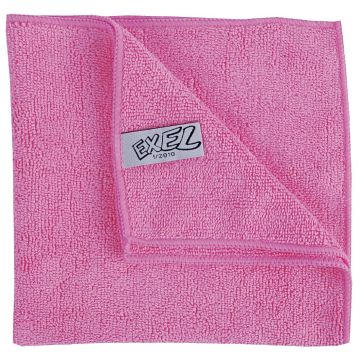 Jantex(Pack of 5)Mircofibre Cloths Red DN840