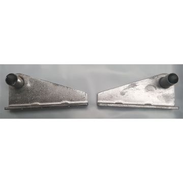 1 X Pair Door Hinges For Refrigerator Top And Bottom