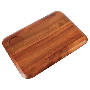 Olympia Rounded Acacia Presentation Board DP156