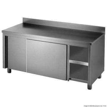 DTHT-1500B-H Kitchen Tidy Workbench Cabinet With Splashback