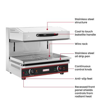 Benchstar Commercial Electric Salamander ES-4000L