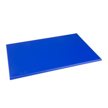 Hygiplas Antibacterial High Density Chopping Board 450x300x12mm Blue F159