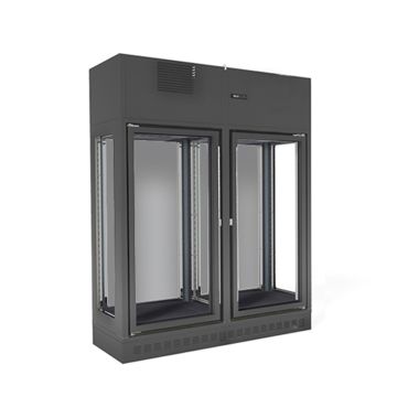 Fagor Refrigerated Single Zone 2 Doors Black Central Wine Cellar FWC-2302-1CB