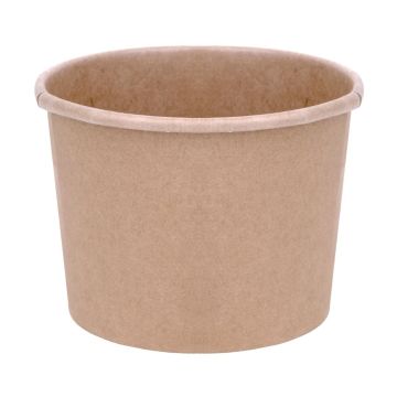 Fiesta Green Compostable Takeaway Soup Containers 340ml (Pack of 500) FB162