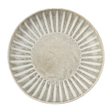 Olympia Corallite Plates Concrete Grey 205mm (Pack of 6) FB955