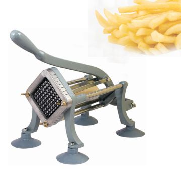 Potato Slicer Cutter French Fry Cutter With 1/2" 3/8" Blades Suction Feet