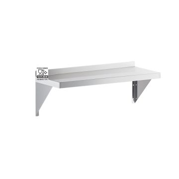 900mm X 300mm Food Grade Stainless Steel Wall Mounted Shelf 0900-WS1 HY