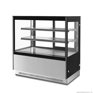 Modern 2 Shelves Cake Or Food Display - GAN-1500RF2