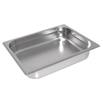 Vogue Heavy Duty Stainless Steel 1/2 Gastronorm Pan 40mm GC968