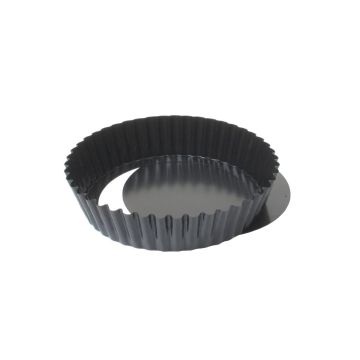 Vogue Non-Stick Fluted Deep Quiche Tin 250mm GC989