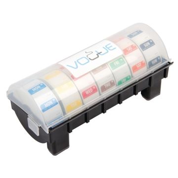 Removable Colour Coded Food Labels with 1" Dispenser GH473