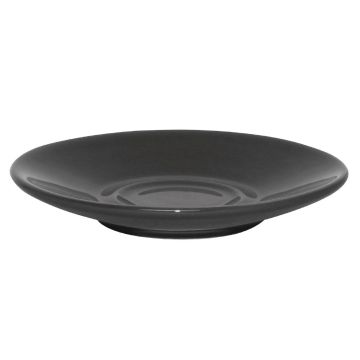 Olympia (Pack of 12) Cafe Espresso Saucers 115mm Charcoal GK087
