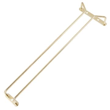 Beaumont Brass Wine Glass Rack 406mm GM204