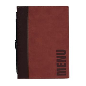 Securit Contemporary Menu Holder A4 Red H717