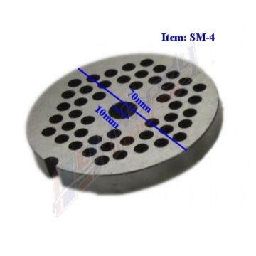 5mm Medium Cutting Plate For 150Kg Electric Meat Mincer Benchtop Grinder