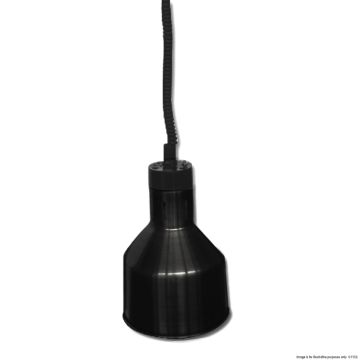 Pull Down Heat Lamp Black HYWAL03