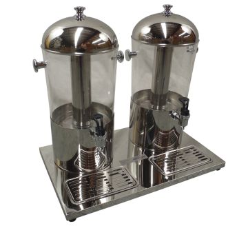 Double Juice Drink Dispenser Beverage Cold Drink Cooler Machine