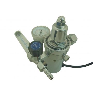 Electrical Co2 Flow Meter Gas Regulator W/ Heater For Tig Mig Welder