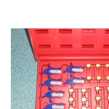 Diesel Injector Flow Meter Set Common Rail Adaptor Tester Kit