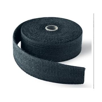 3Pcs Black Exhaust Heat Wrap Glass Fibre 30M Long X 50mm Wide+ 30Pcs Zip Ties