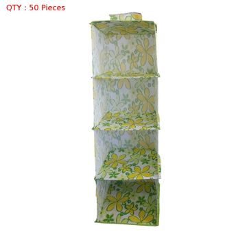  Brand New 50 Pieces 3 Layer Section Hanging Shoe Clothes Towel Closet Organiser