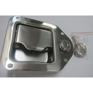 Padlock Aluminium Checker Plate Tool Box Tray Storage Truck Toolbox