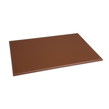 Hygiplas Standard High Density Brown Chopping Board