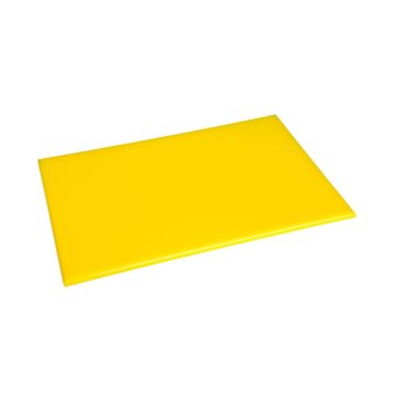 Hygiplas Standard High Density Yellow Chopping Board